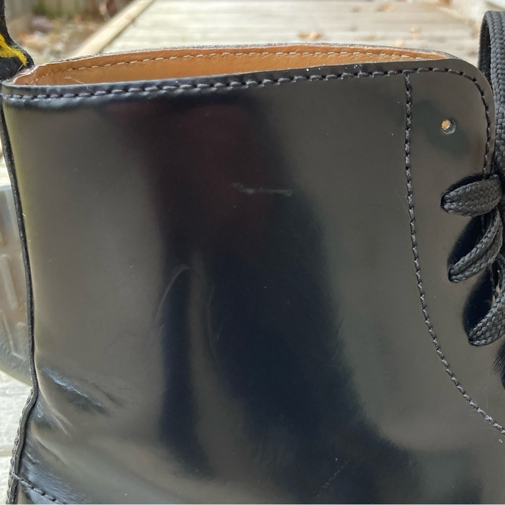 Dr. Martens Winchester II Leather Dress Boots Doc Martens Men’s 11 Black Smooth - Picture 13 of 13